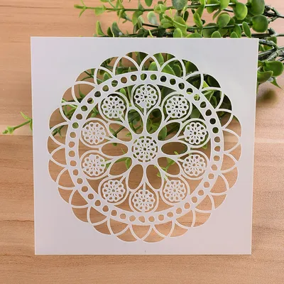 Stencil Art Crafting Wall Painting Tool