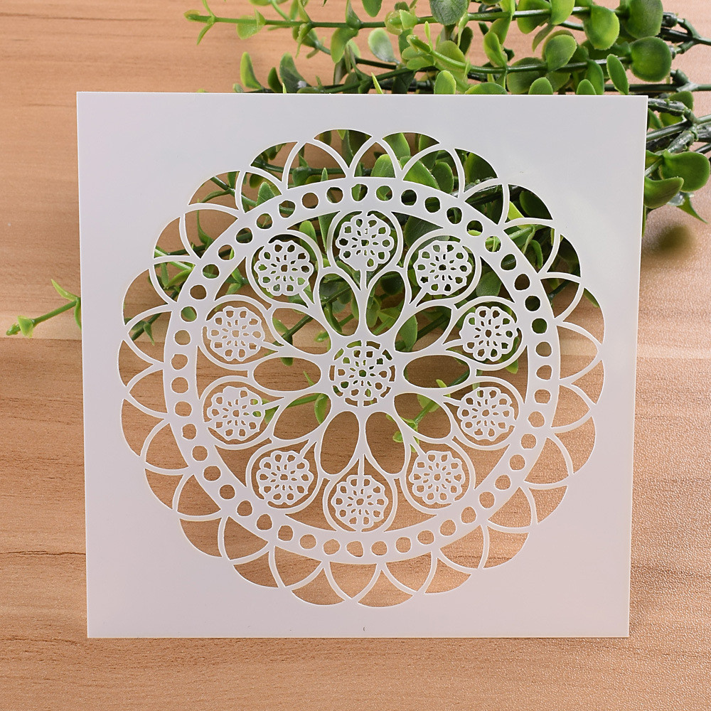 Stencil Art Crafting Wall Painting Tool