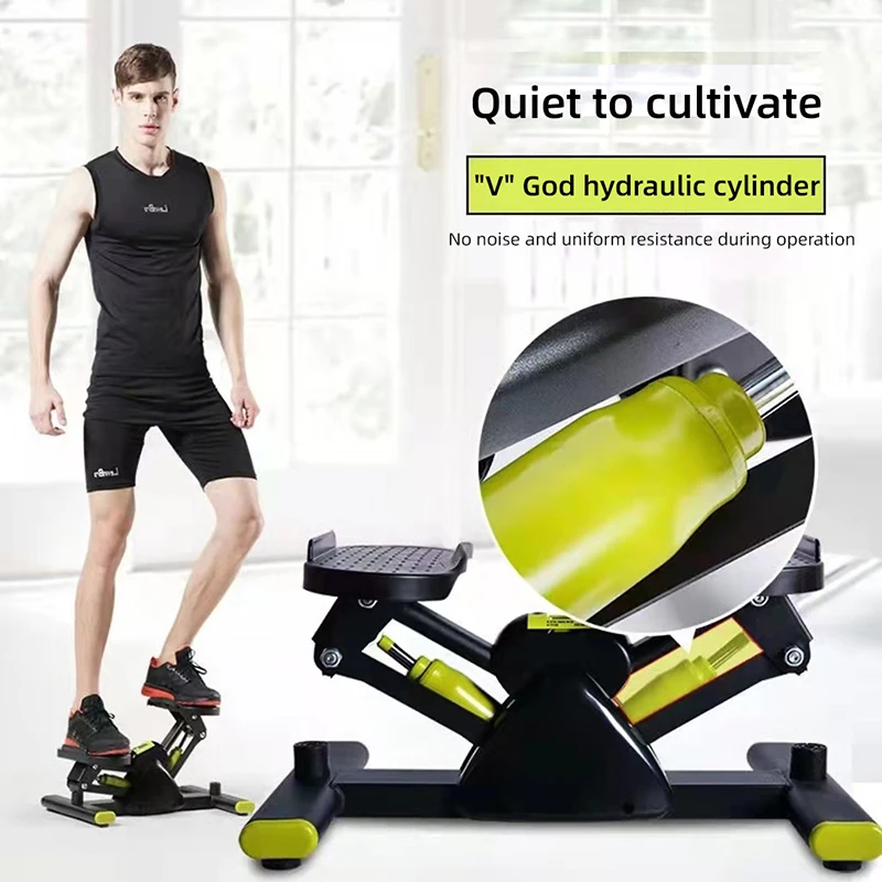 Stepping Machine V-type Swing Machine Household Small Sports Fitness Equipment In-situ Mountaineering Treading Machine