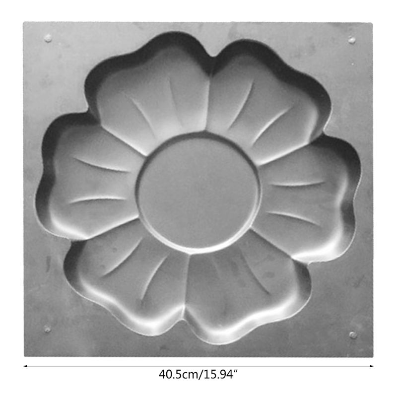 Stepping Stone Mold Flower Design