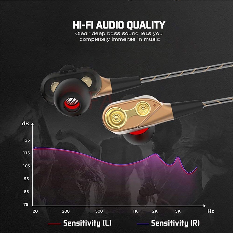 Stereo Headphones Bass Earphones Stereo Headphones Bass Earphones