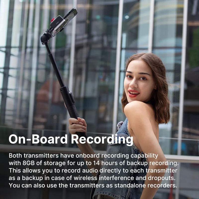 Stereo Microphone Dual Channel Wireless Lavalier Microphone System for DSLR Smartphone Interview Video Recording Stereo Microphone Dual Channel Wireless Lavalier Microphone System for DSLR Smartphone Interview Video Recording