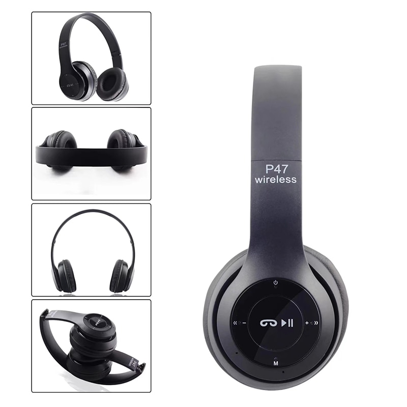 Stereo P47 Headset 5.0 Bluetooth Headset Folding Series Wireless Sports Game Headset Stereo P47 Headset 5.0 Bluetooth Headset Folding Series Wireless Sports Game Headset