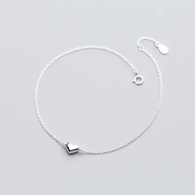 Sterling Silver Anklet Ladies Fashionable Jewelry