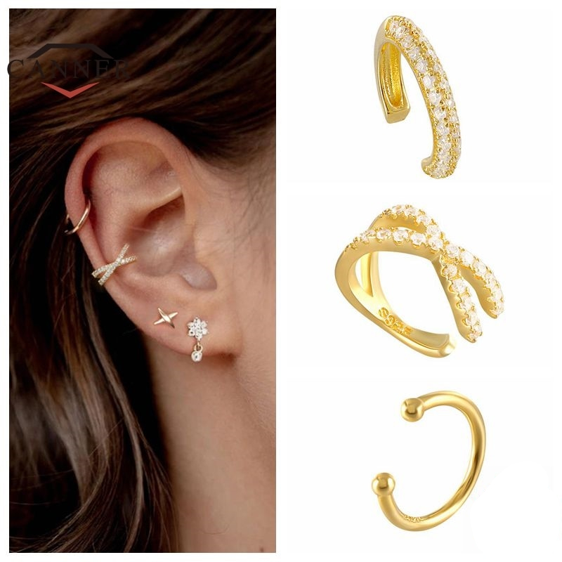 Sterling Silver Cuff Earring for Non Pierced Ears