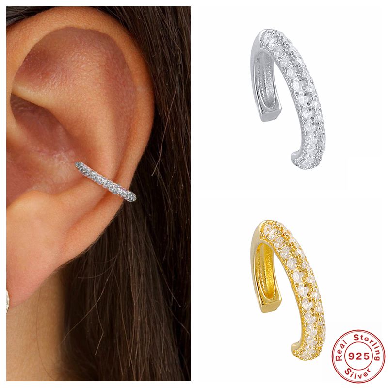 Sterling Silver Cuff Earring for Non Pierced Ears