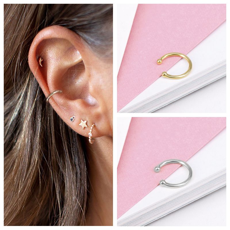 Sterling Silver Cuff Earring for Non Pierced Ears