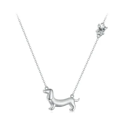 Sterling Silver Dachshund Necklace Sterling Silver Dachshund Necklace