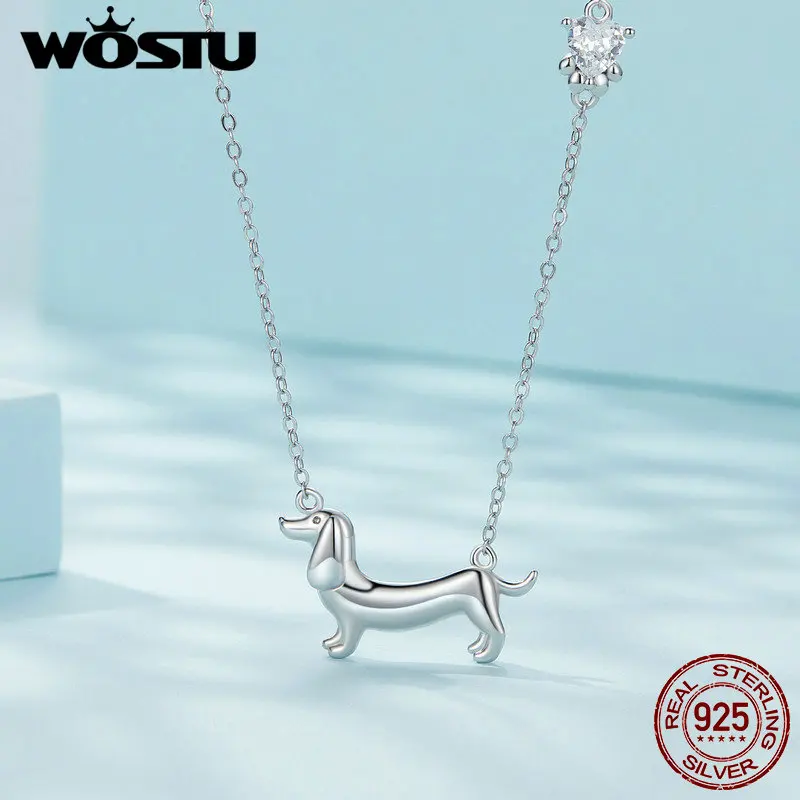 Sterling Silver Dachshund Necklace Sterling Silver Dachshund Necklace