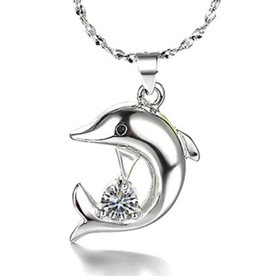 Sterling Silver Dolphin Necklace Sterling Silver Dolphin Necklace