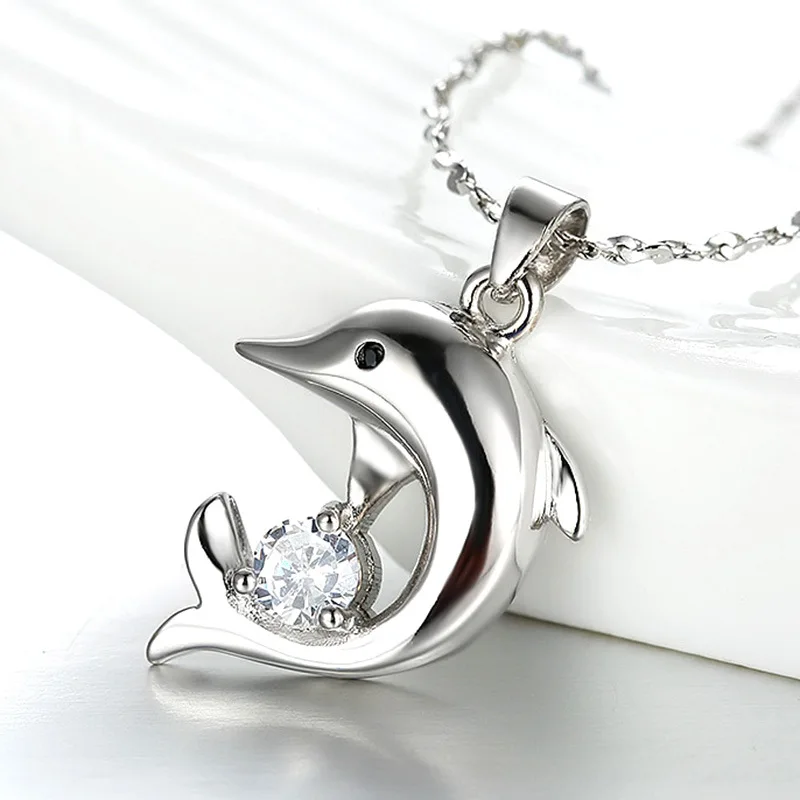 Sterling Silver Dolphin Necklace Sterling Silver Dolphin Necklace