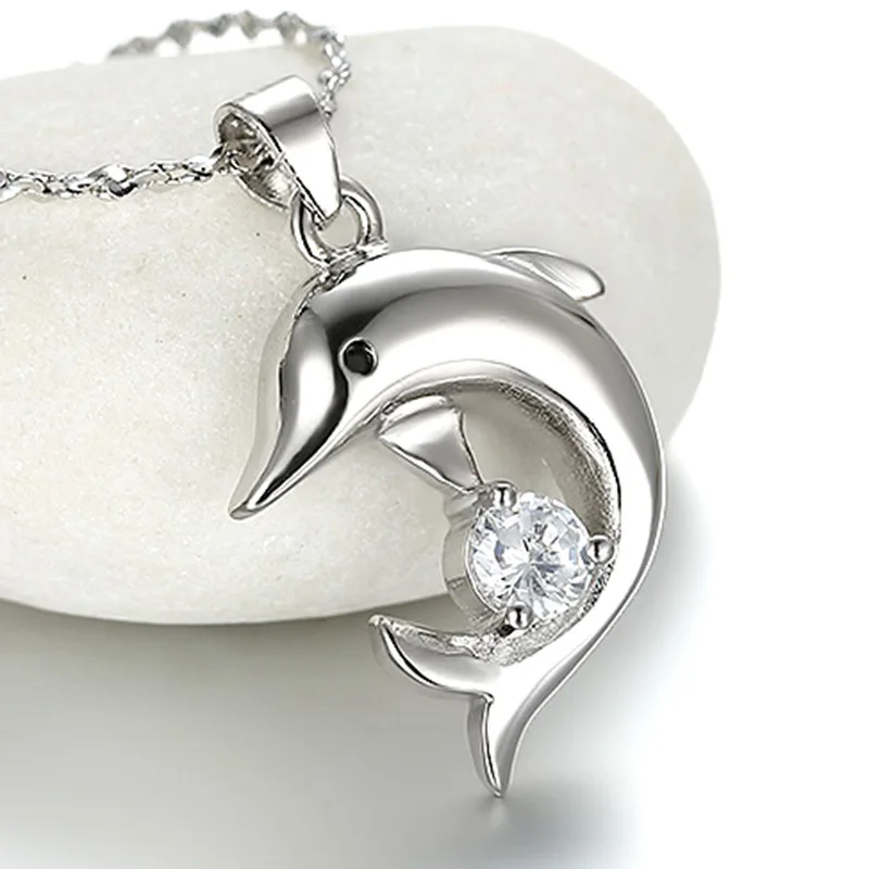 Sterling Silver Dolphin Necklace Sterling Silver Dolphin Necklace