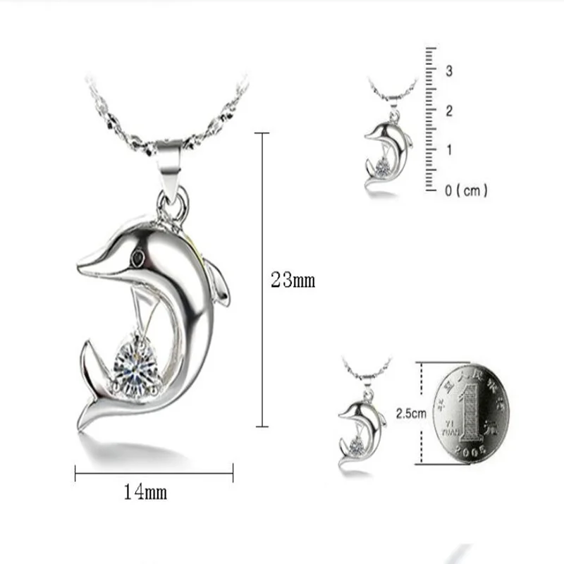 Sterling Silver Dolphin Necklace Sterling Silver Dolphin Necklace