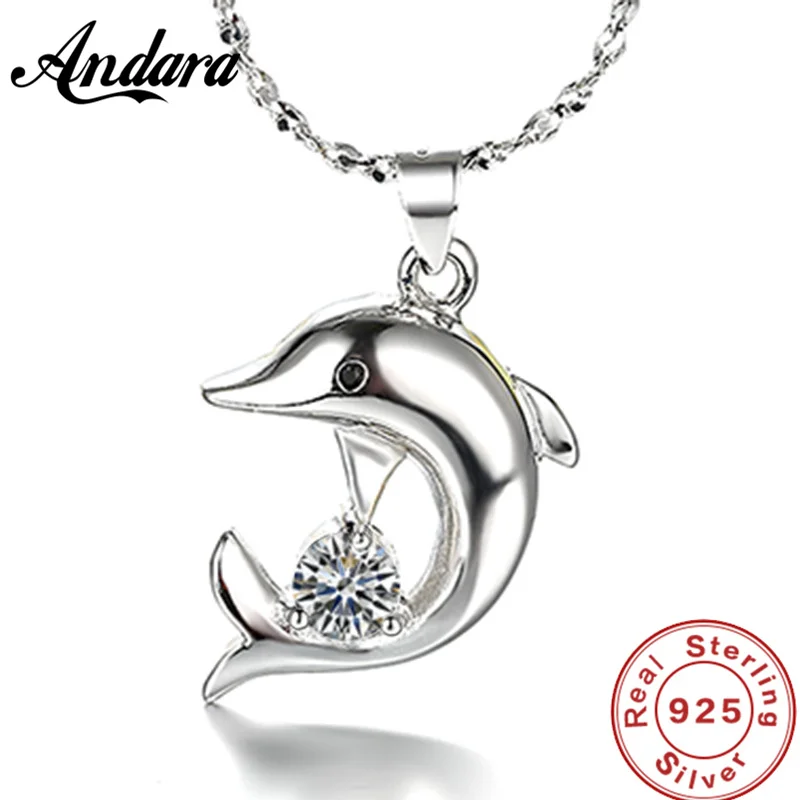 Sterling Silver Dolphin Necklace Sterling Silver Dolphin Necklace