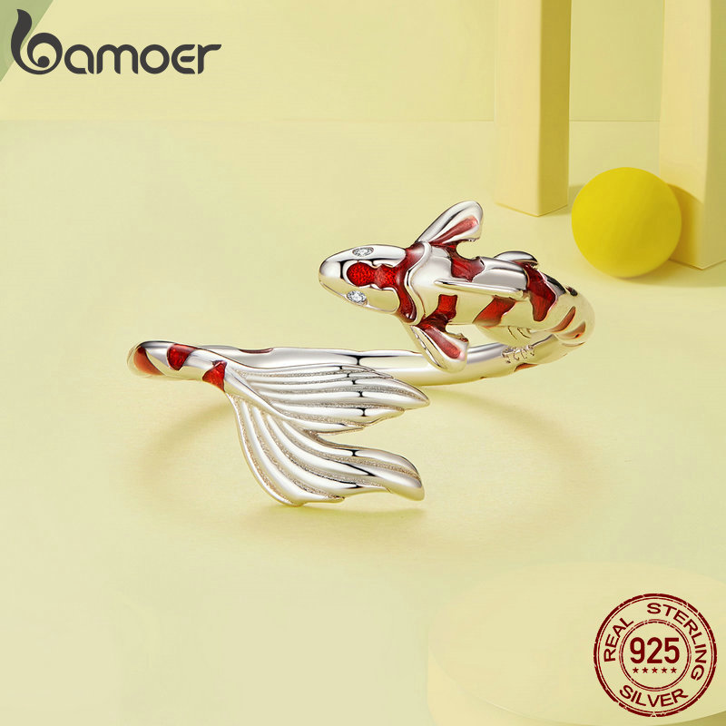Sterling Silver Resizable Koi Ring Sterling Silver Resizable Koi Ring