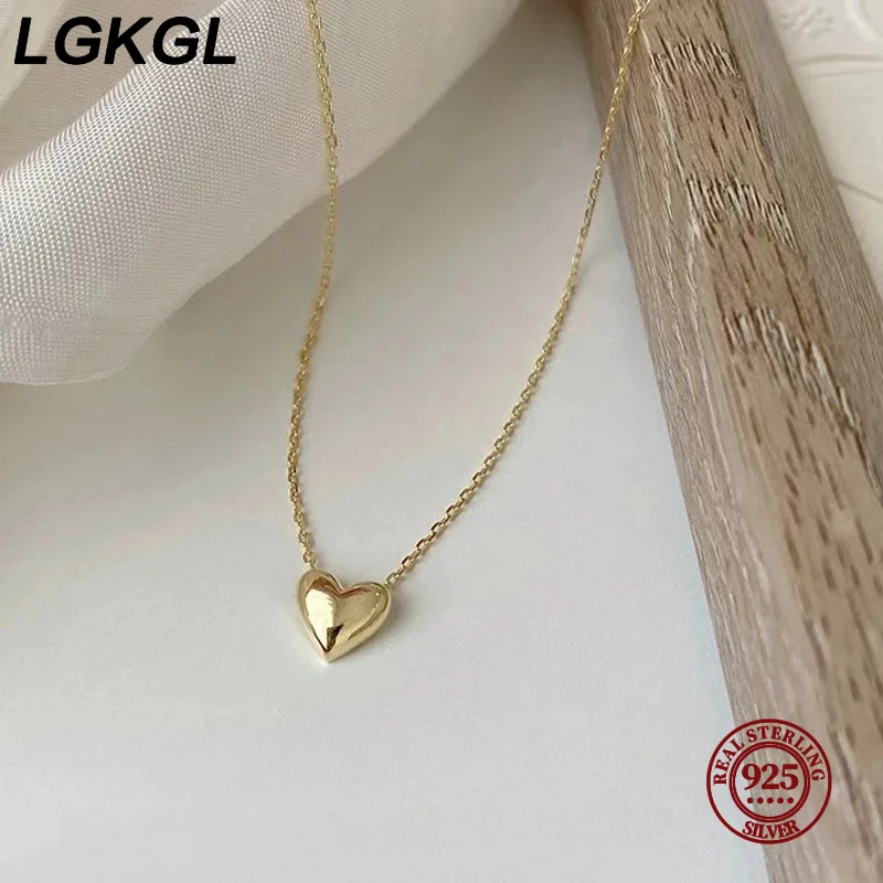 Sterling Silver Tiny Heart Necklace Sterling Silver Tiny Heart Necklace