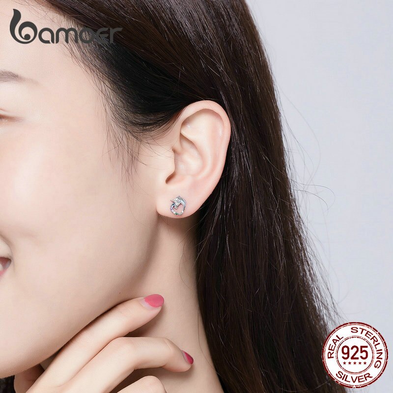 Sterling Silver Unicorn Stud Earrings Sterling Silver Unicorn Stud Earrings