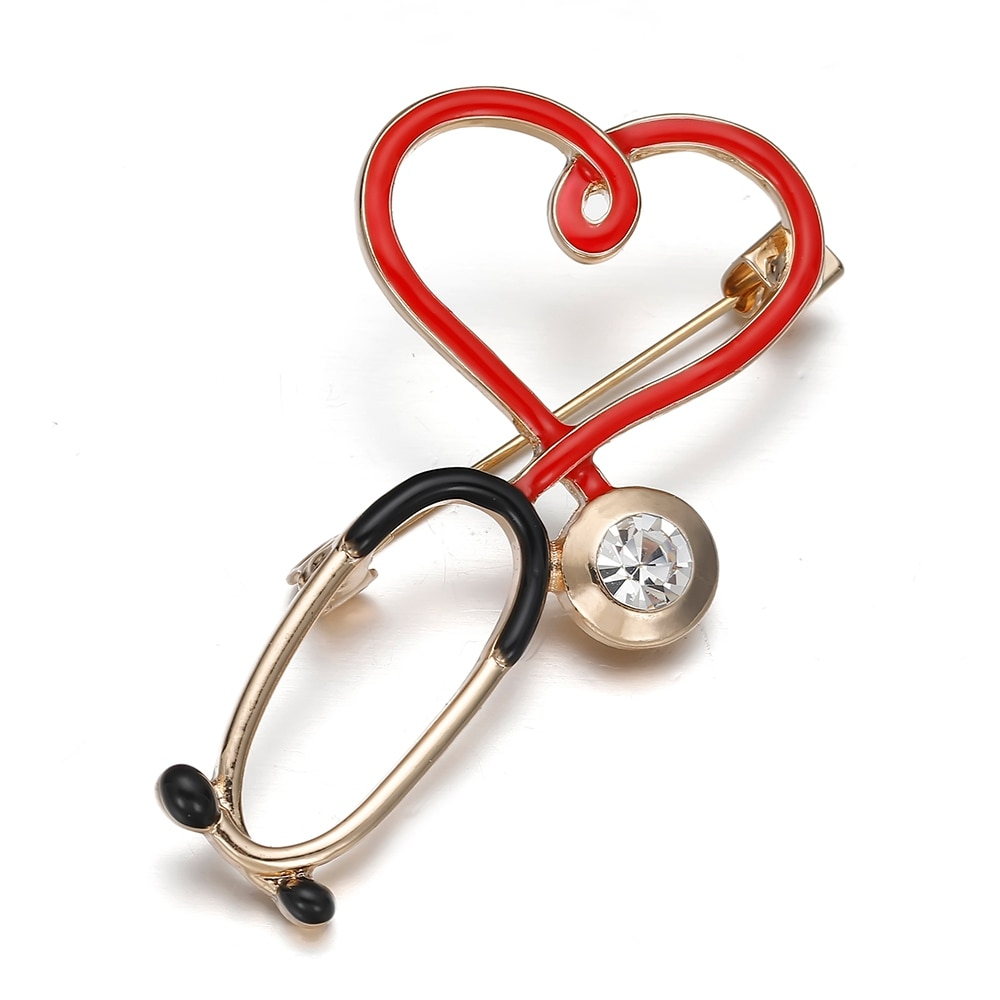Stethoscope Pin Medical Badge Stethoscope Pin Medical Badge