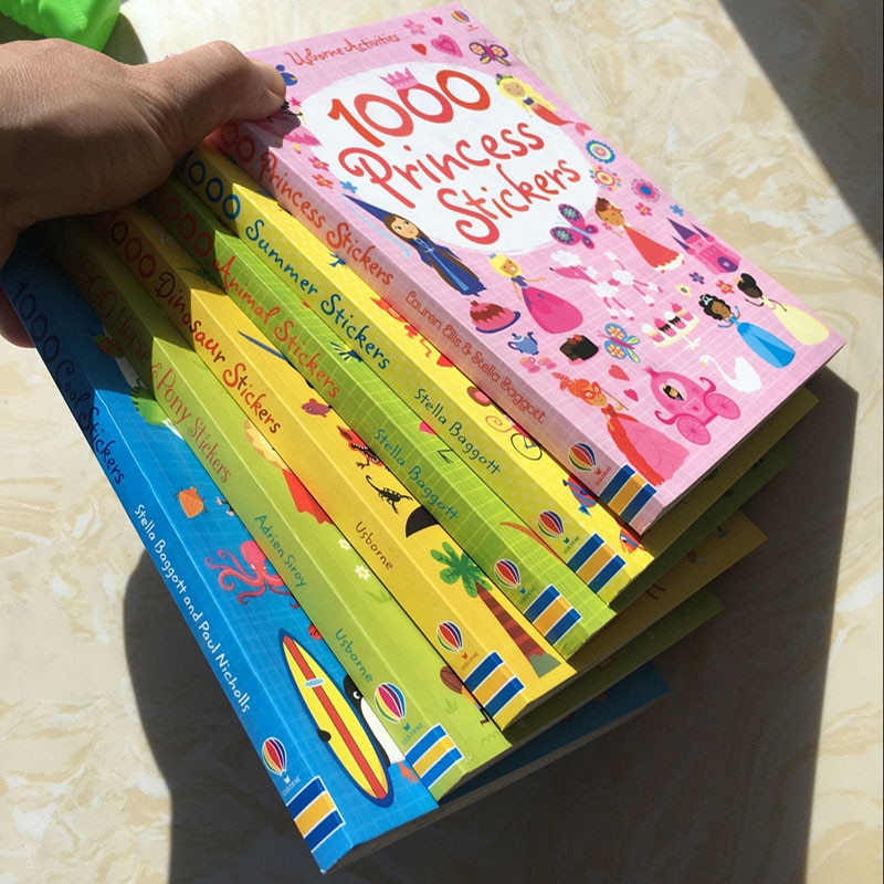 Sticker Book 1000pcs Kids Art Sticker Book 1000pcs Kids Art