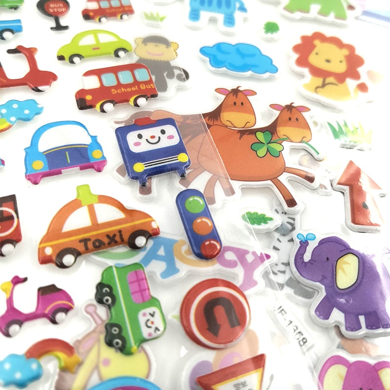 Sticker Design 3D Decor (10 sheets) Sticker Design 3D Decor (10 sheets)
