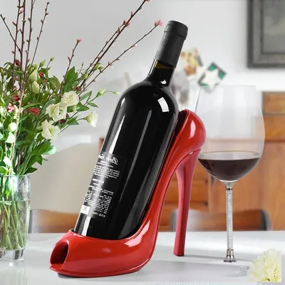 Stiletto Shoe Wine Bottle Holder Stiletto Shoe Wine Bottle Holder