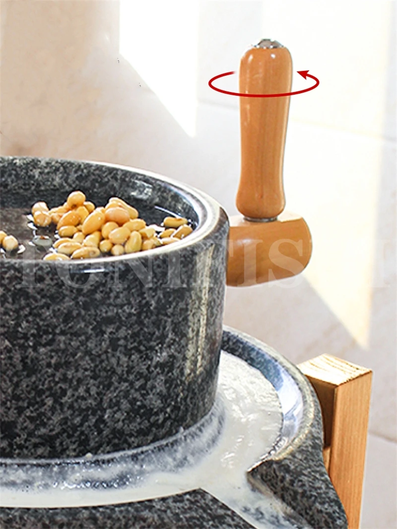 Stone Mill Household Grinding Disc Old-fashioned Soybean Milk Refiner Small Old-fashioned Grinding Stone Stone Mill Household Grinding Disc Old-fashioned Soybean Milk Refiner Small Old-fashioned Grinding Stone