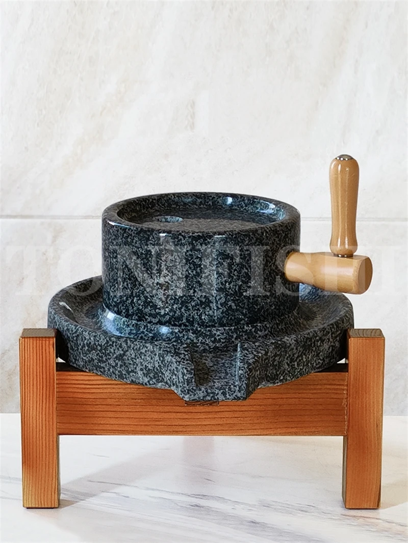 Stone Mill Household Grinding Disc Old-fashioned Soybean Milk Refiner Small Old-fashioned Grinding Stone Stone Mill Household Grinding Disc Old-fashioned Soybean Milk Refiner Small Old-fashioned Grinding Stone