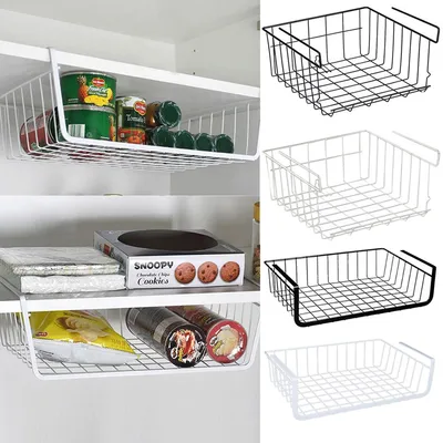 Storage Baskets Hanging Shelf Organizers