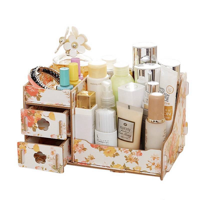 Storage Box Jewelry Makeup Organizer