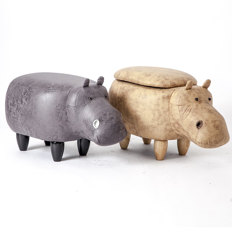 Storage Stool Hippo Kids Furniture Storage Stool Hippo Kids Furniture