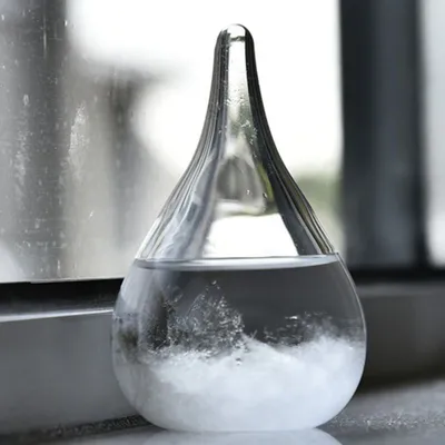 Storm Glass Weather Predictor Barometer