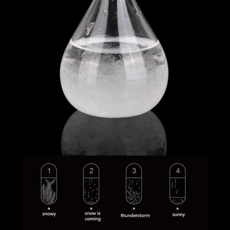 Storm Glass Weather Predictor Barometer