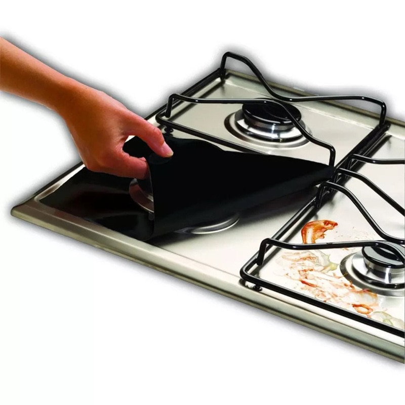 Stove Protector Liner Stovetop Mat (4 pcs)