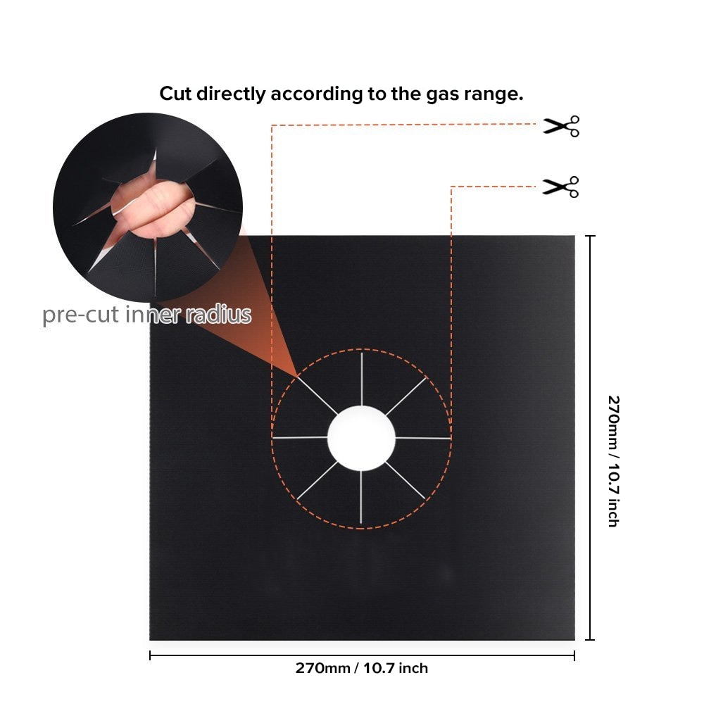 Stove Top Covers Non-Stick Pad (4 pcs) Stove Top Covers Non-Stick Pad (4 pcs)