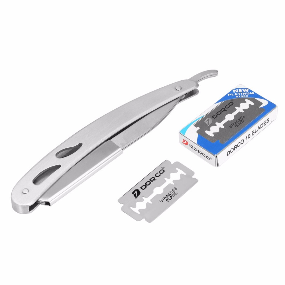 Straight Razor Stainless Steel Shaver