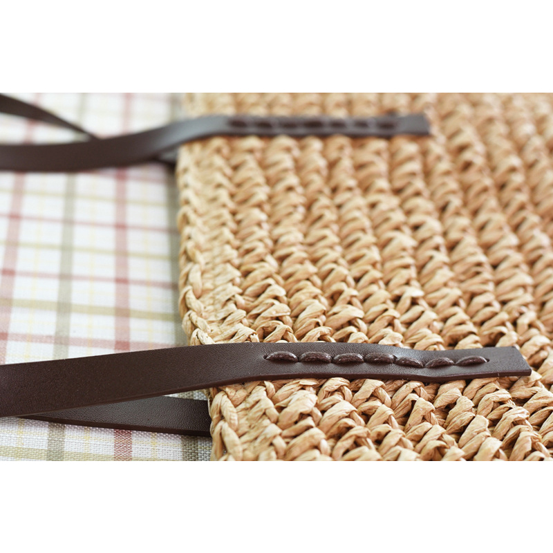 Straw Tote Handmade Bag Straw Tote Handmade Bag