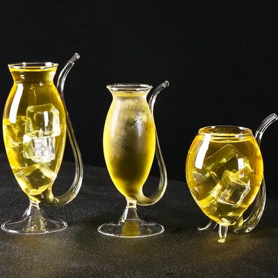 Straw Wine Glass Drinkware Straw Wine Glass Drinkware