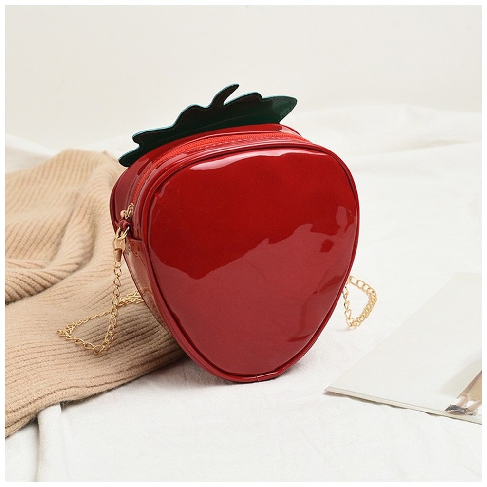Strawberry Bag Fruit Crossbody Purse