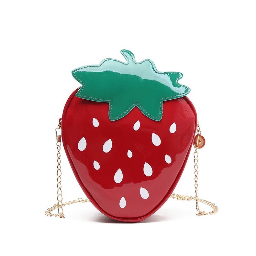 Strawberry Bag Fruit Crossbody Purse
