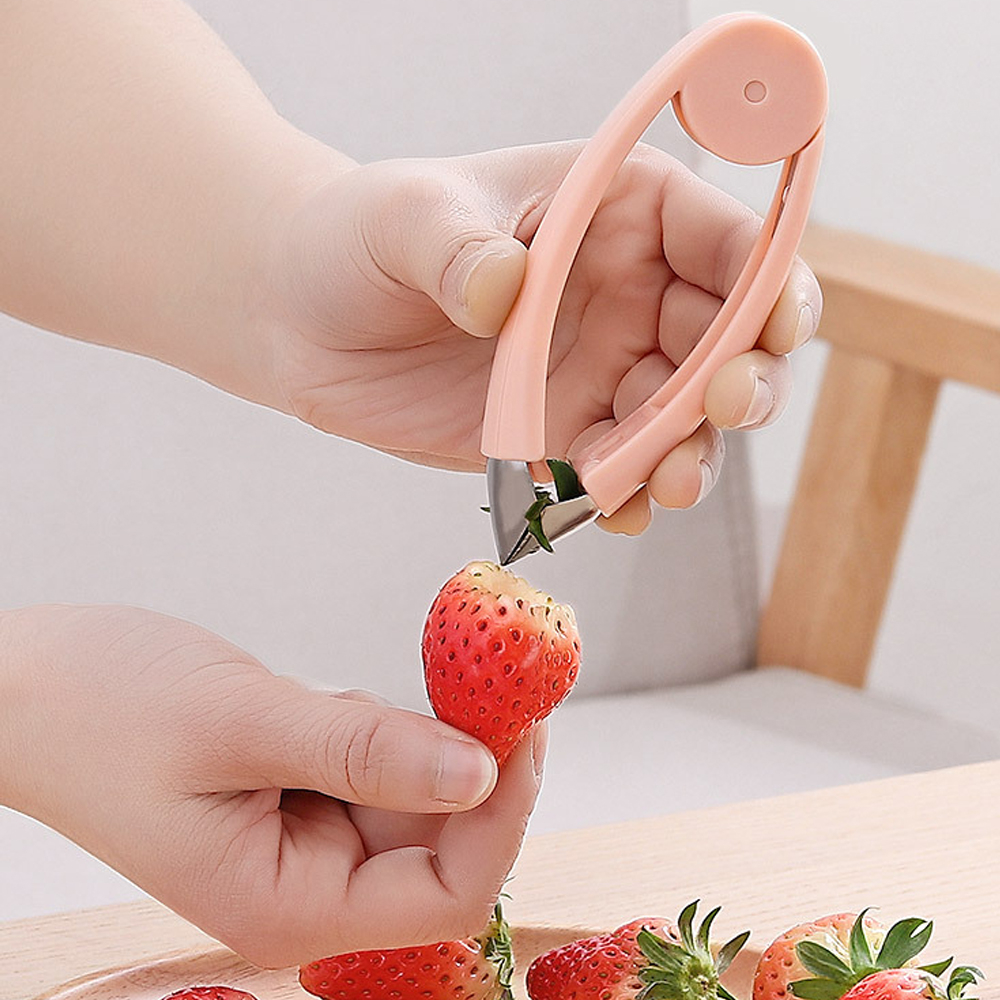 Strawberry Steel Pineapple Eye Peeler Fruit and vegetable Practical Seed Remover Clip Fruit Tools Kitchen Gadgets Strawberry Steel Pineapple Eye Peeler Fruit and vegetable Practical Seed Remover Clip Fruit Tools Kitchen Gadgets