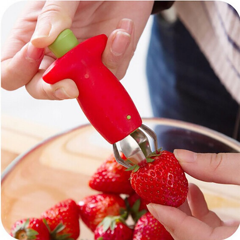 Strawberry Stem Remover Kitchen Tool