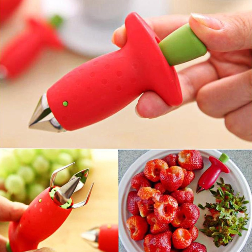 Strawberry Stem Remover Kitchen Tool