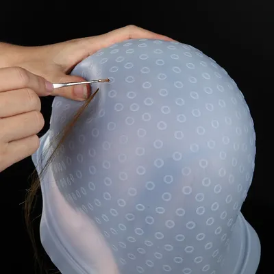 Streaking Cap Hair Dye Cap with Hook