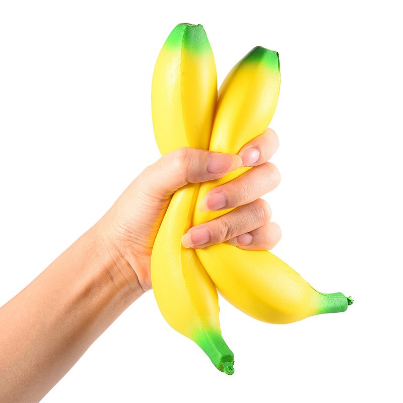 Stress Relief Banana Squishy Toy Stress Relief Banana Squishy Toy
