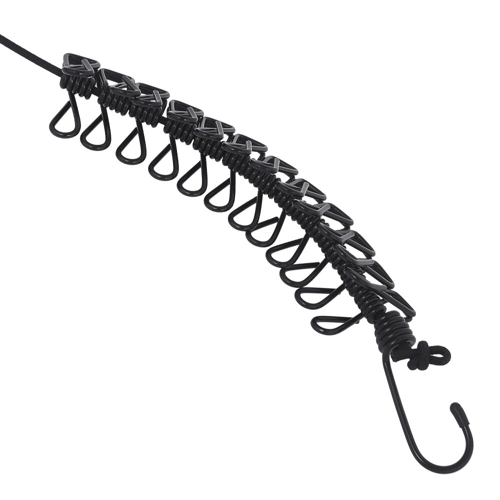 Stretchable 12 Pegs Travel Washing Line