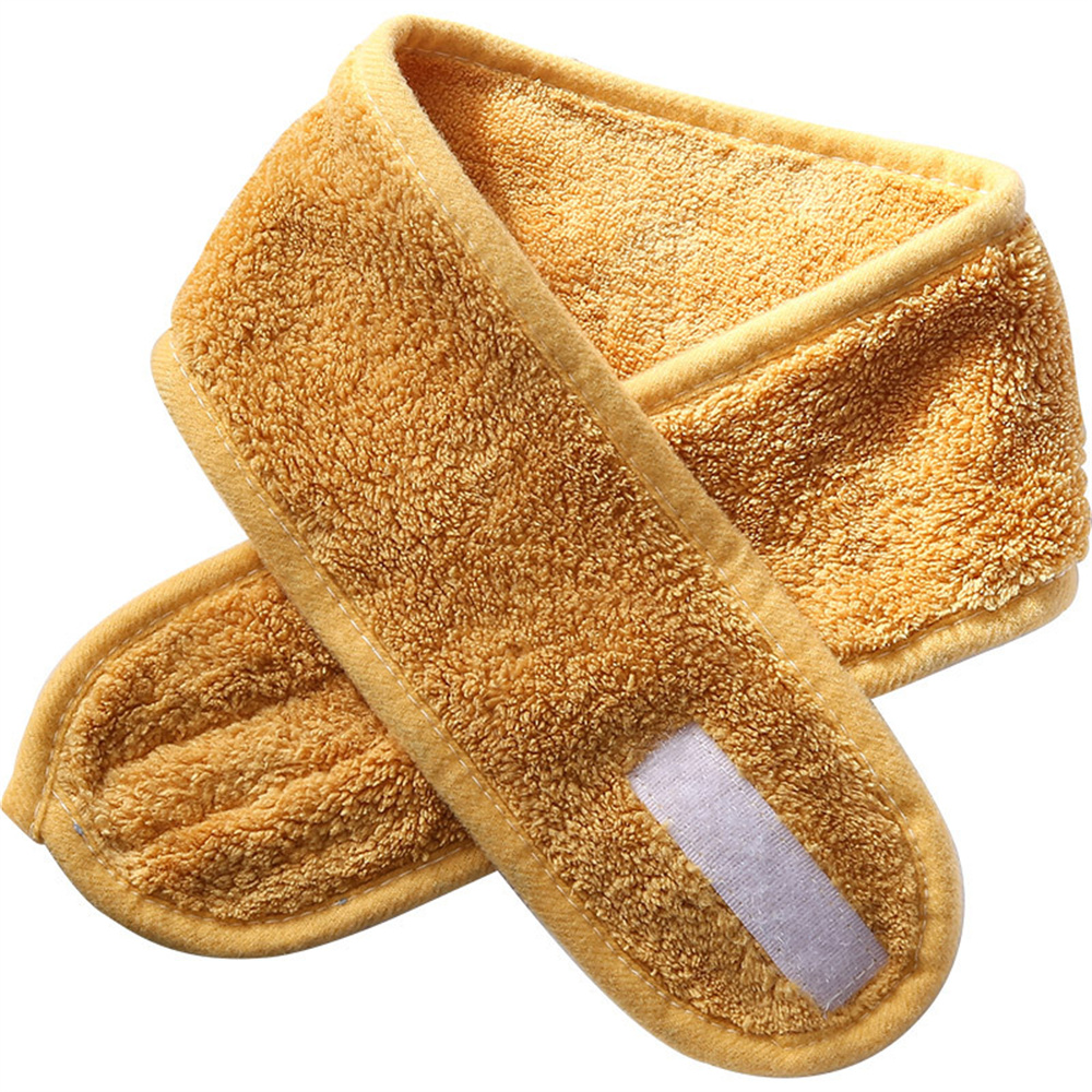 Stretchable and Absorbent Velcro Headband