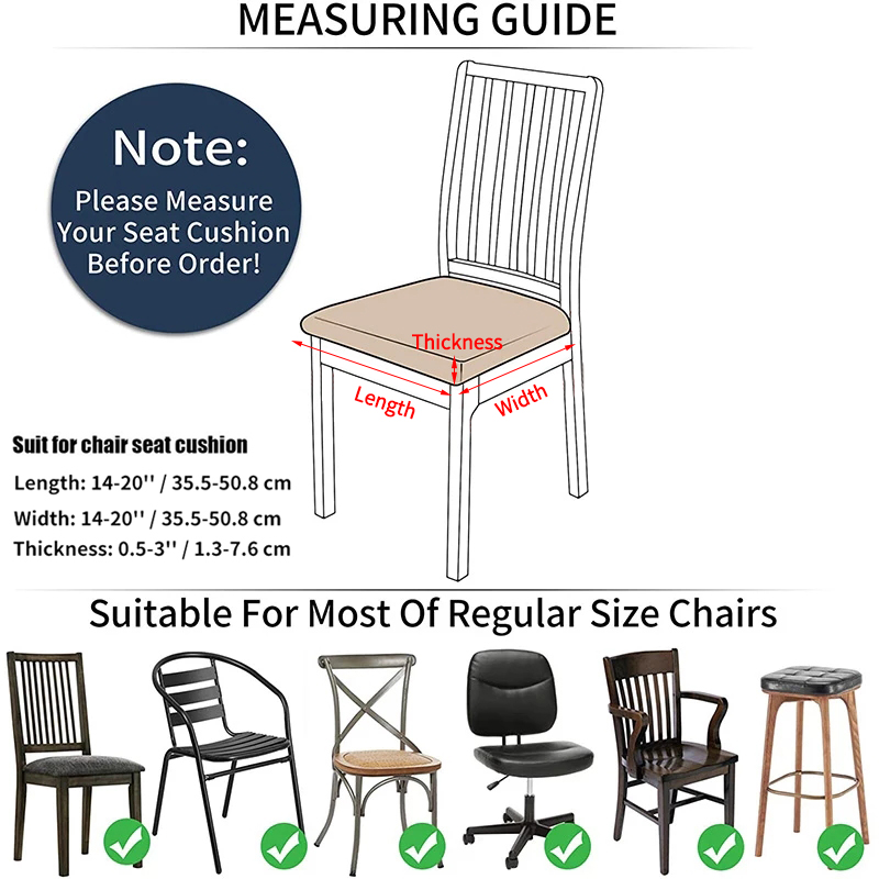 Stretchable Dining Chair Seat Cover Stretchable Dining Chair Seat Cover