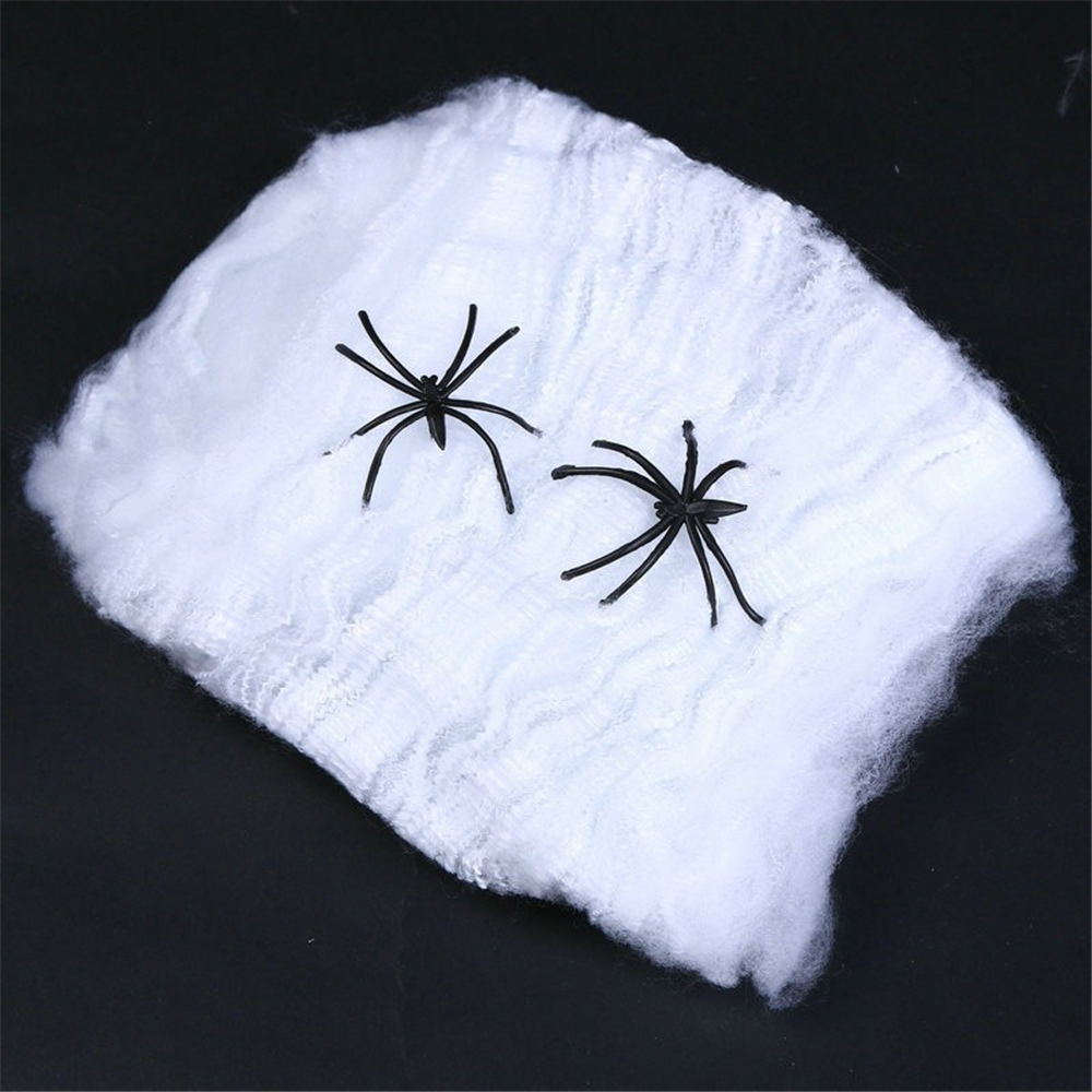 Stretchable Fake Spider Web Decoration Stretchable Fake Spider Web Decoration