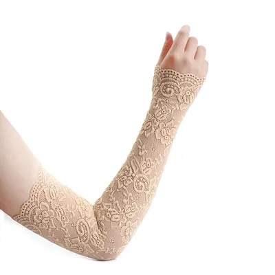 Stretchable Fashion Lace Arm Sleeves (2 pcs)