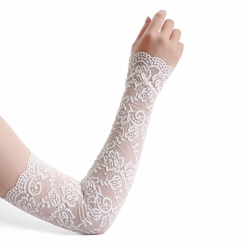 Stretchable Fashion Lace Arm Sleeves (2 pcs)